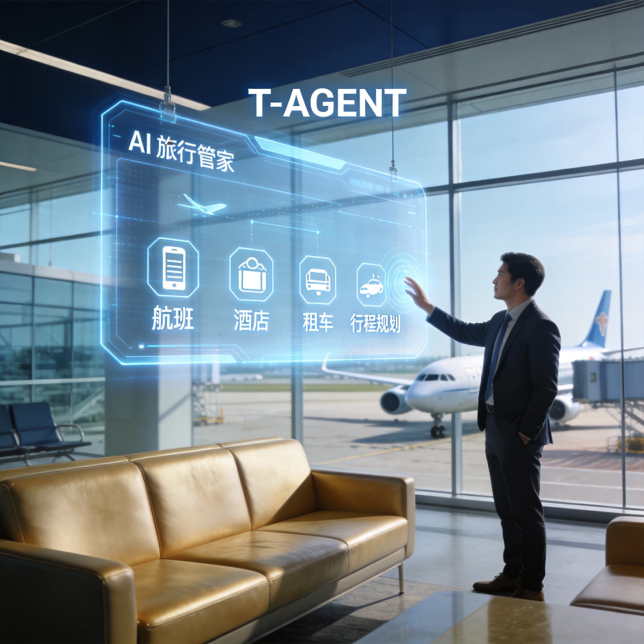 专属 AI 旅行管家 T-AGENT 的一站式服务